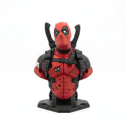 3D Printed Deadpool Bust Figure | Collectible Statue
