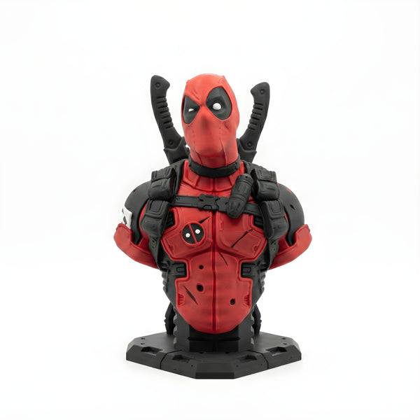 3D Printed Deadpool Bust Figure | Collectible Statue