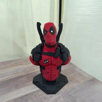 3D Printed Deadpool Bust Figure | Collectible Statue