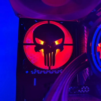 Punisher Fan Grill - 3D Print Custom PC Mod